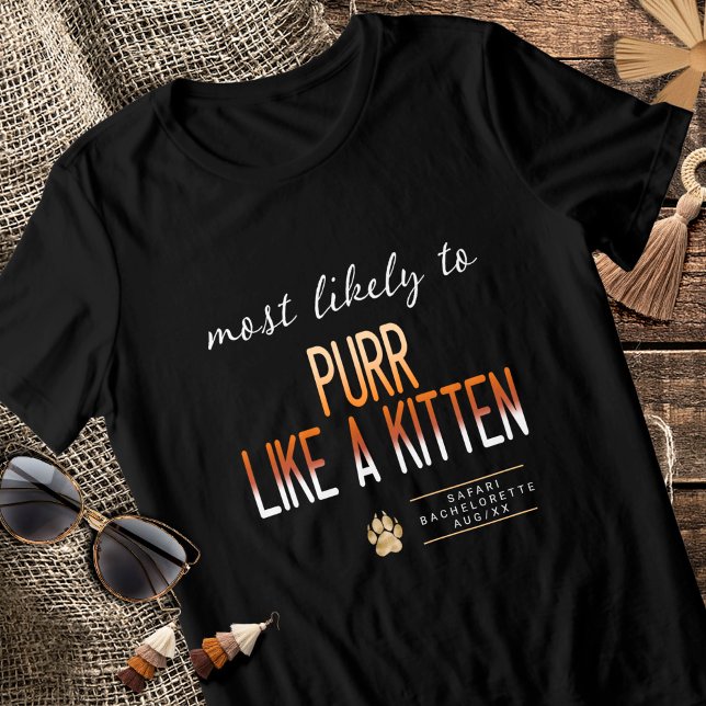 MLT Purr Like a Kitten Bachelorette ID1156 Tri-Blend Shirt (Creator Uploaded)
