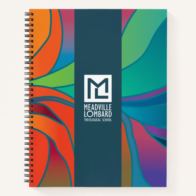 MLTS Chalice Art Color Strips Notebook (Front)