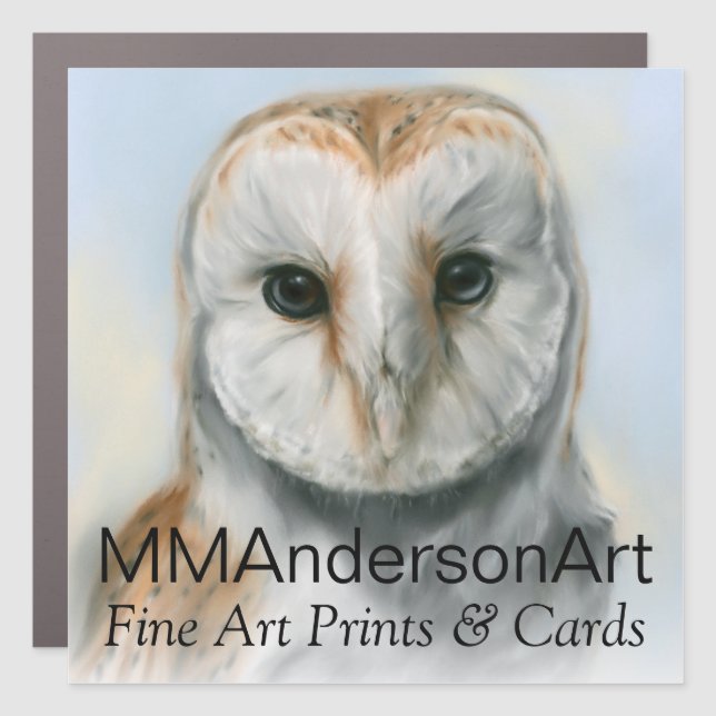 MM Anderson Art car magnet (Front)