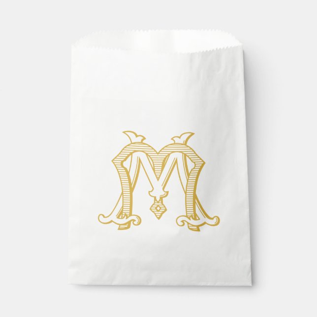 MM Monogram or MM Logo Favor Box