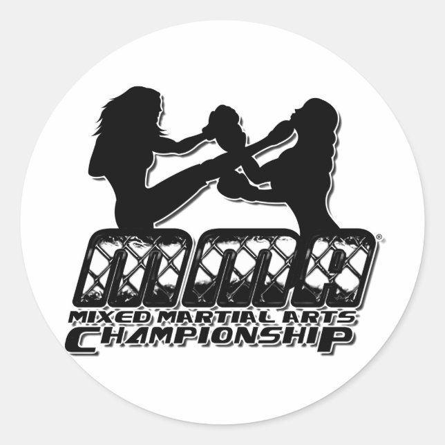 MMA 07 CLASSIC ROUND STICKER (Front)