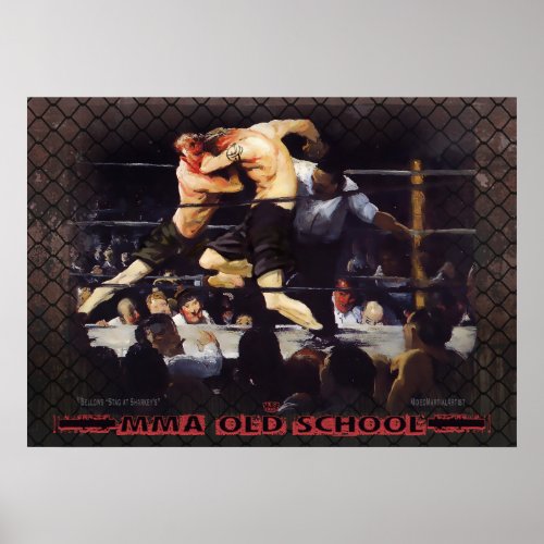 MMA at Sharkeys Poster