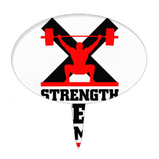 mma athlete cake topper