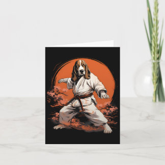 Mma Bet Hound Dog Karate Card