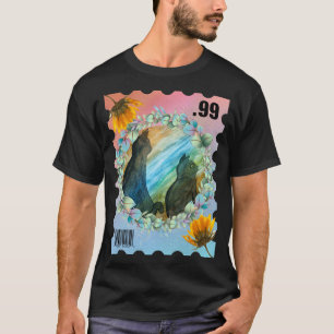 MMA: Black cats stamp .99 T-Shirt