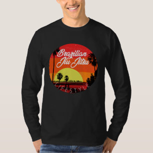 MMA Brazilian Jiu Jitsu BJJ Beach Lifestyle T-Shirt