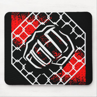 MMA Cage Fighting Fist #USAPatriotGraphics © Mouse Pad