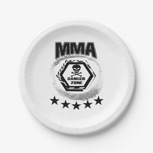 MMA Danger Zone  Paper Plates