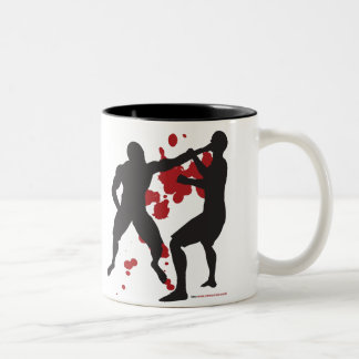 MMA FACE PUNCH Two-Tone COFFEE MUG