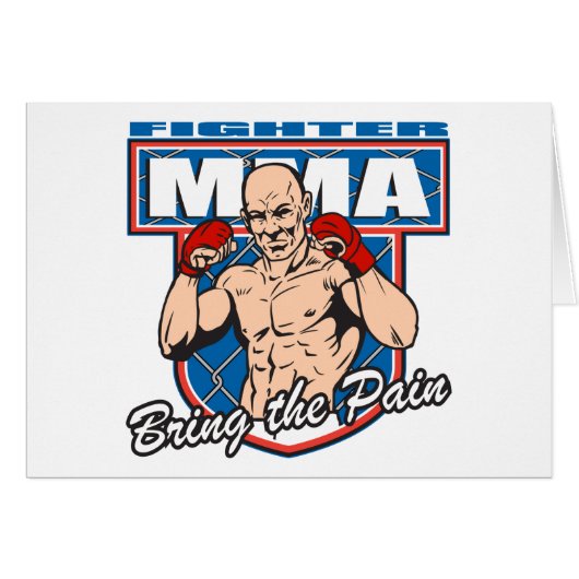 MMA Fighter Cards (Front Horizontal)