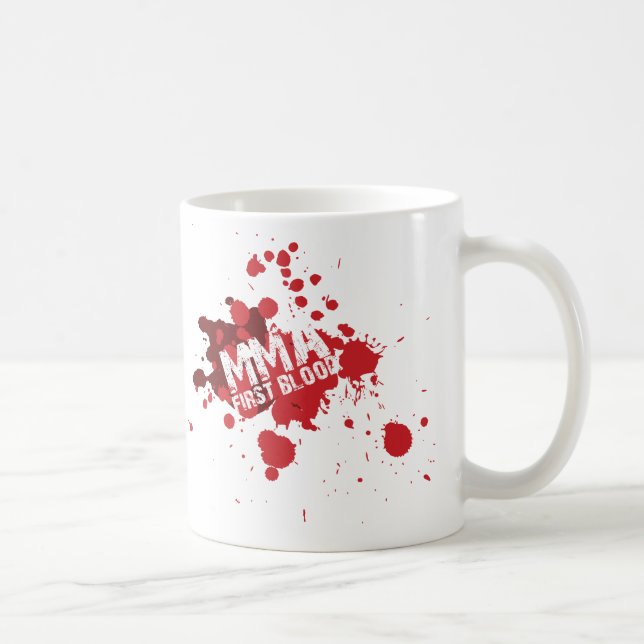 MMA First Blood Coffee Mug (Right)