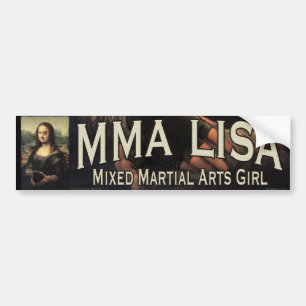 MMA Lisa Bumper Sticker