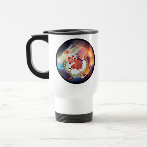 MMA Meow Space Travel Mug