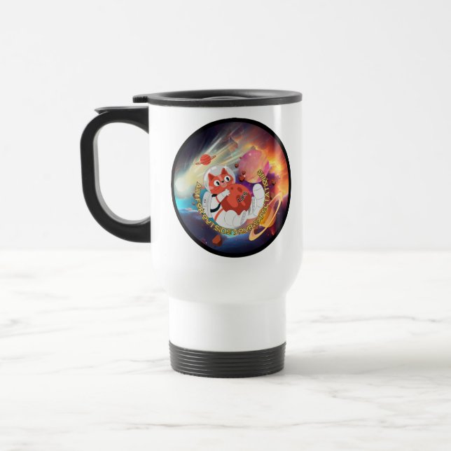 MMA: Meow Space Travel Mug (Left)