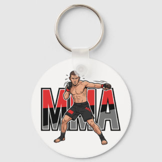 MMA Mixed Martial Arts Fighter Keychan Keychain