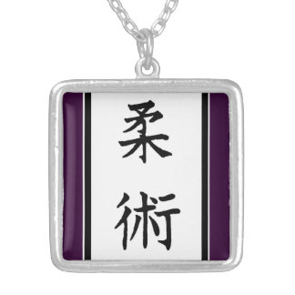 MMA MIXED MARTIAL ARTS SILVER PLATED NECKLACE