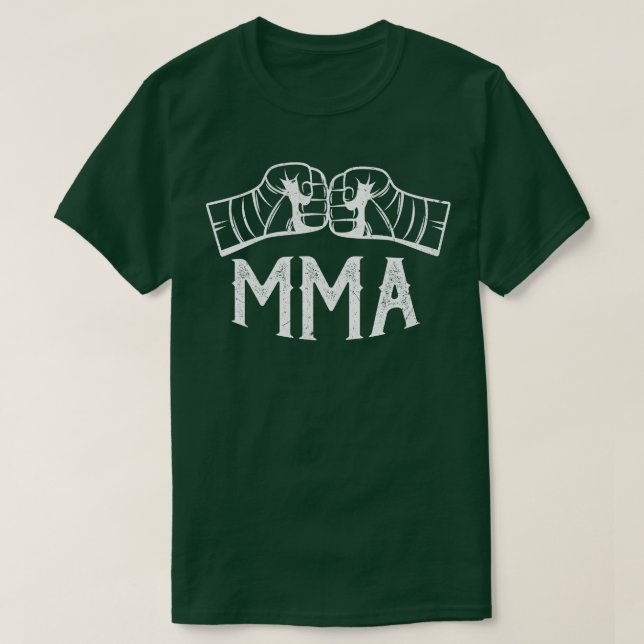 MMA Mixed Martial Arts T-Shirt (Design Front)