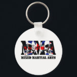 MMA Mixed Martial Arts UK Skulls Keychain<br><div class="desc">United Kingdom Skull Keychain.</div>