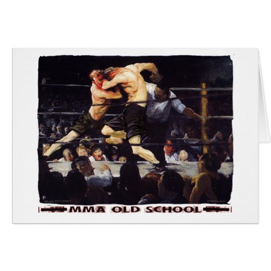 MMA Old School Cards (Front Horizontal)