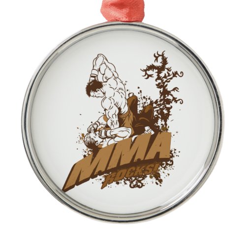 MMA Rocks Metal Ornament
