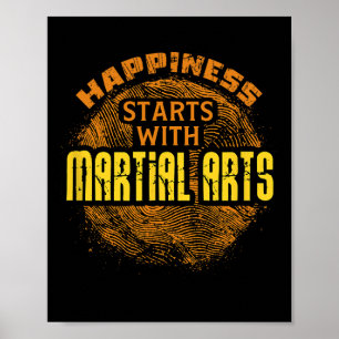 Mma Training Judo Karate Boxing Mixed Martial Arts Poster