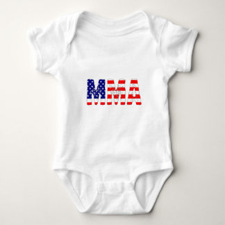 MMA USA Flag Baby Bodysuit