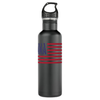 MMA USA Flag Classic T Shirt Stainless Steel Water Bottle