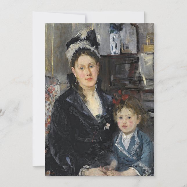 Mme Boursier and Her Daughter | Berthe Morisot (Front)