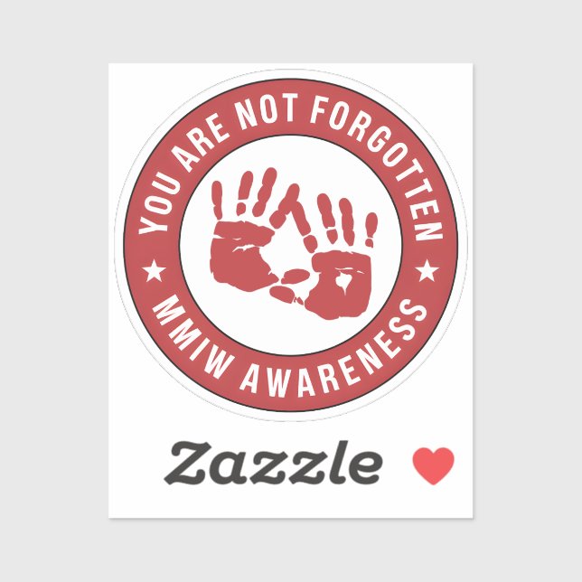 MMIW Awareness You are not forgotten Sticker (Sheet)