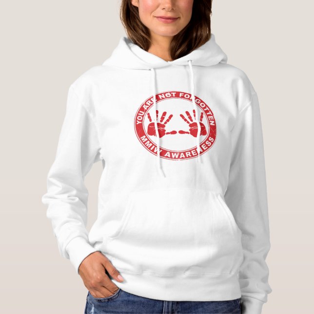 Mmiw Clothing Missing Murdered Indigenous Women Aw Hoodie (Front)