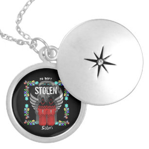 MMIW No More Stolen Sisters Locket Necklace