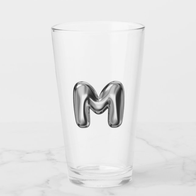 MMM ALPHABET Tapestry Glass (Front)
