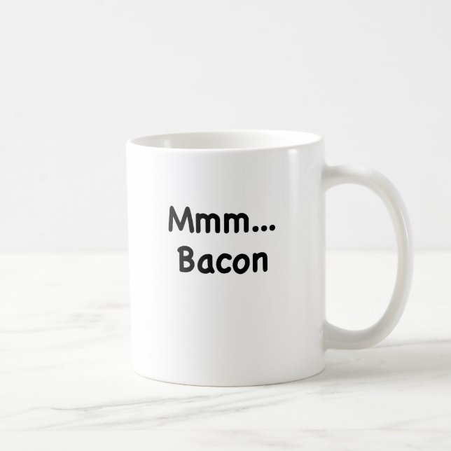 Mmm... Bacon Coffee Mug (Right)