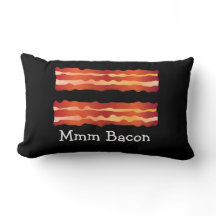 Mmm Bacon Everywhere Pillow