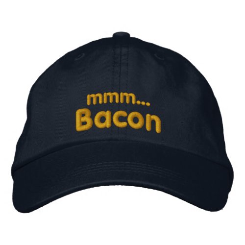 MMM  Bacon Love Embroidered Baseball Cap