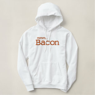 MMM ... Bacon Love Embroidered Hoodie