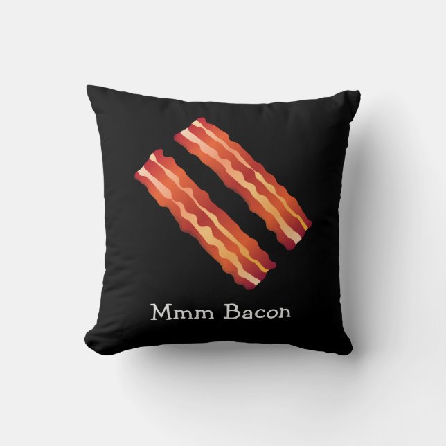 Mmm Bacon Pillow (Front)