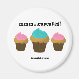 mmm...cupcakes! Magnet