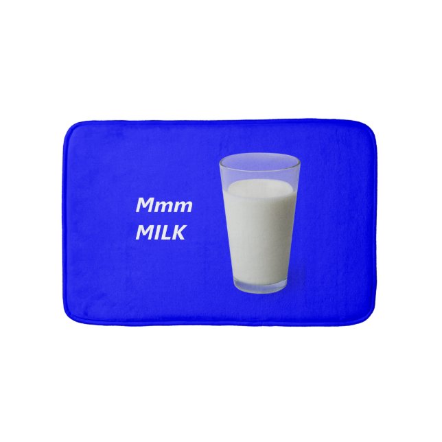 Mmm MILK Bath Mat (Front)