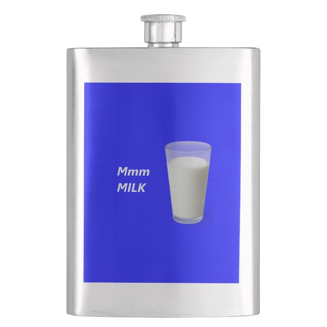 Mmm MILK Flask (Front)
