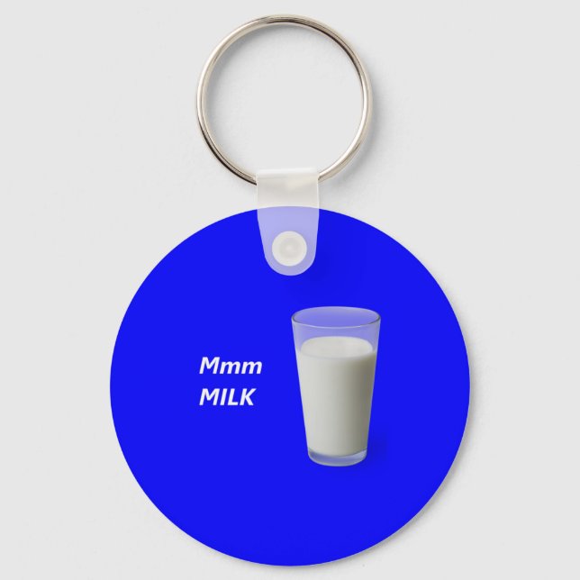 Mmm MILK Keychain (Front)