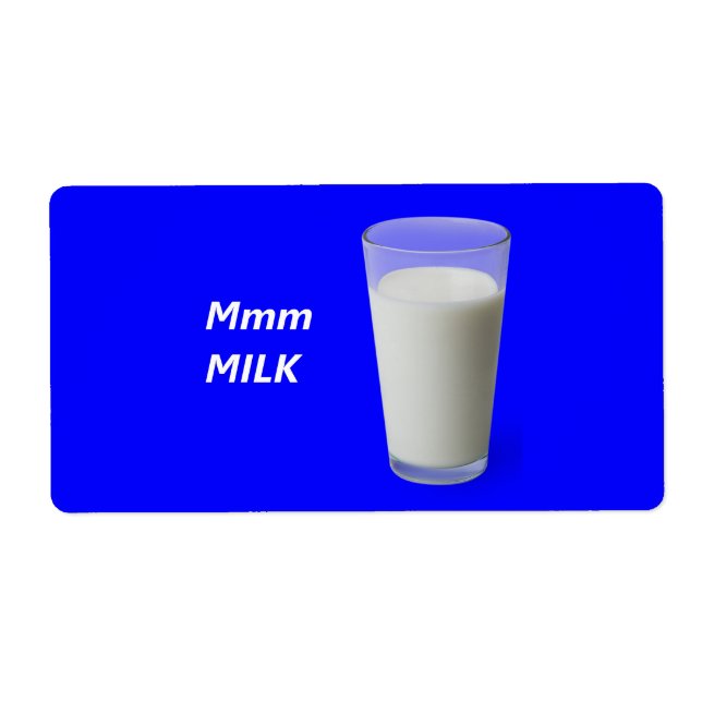 Mmm MILK Label (Front)