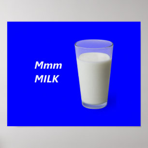 Mmm MILK Poster