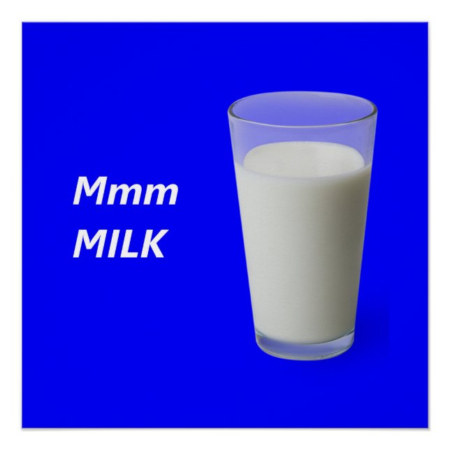 Mmm MILK Poster (Front)