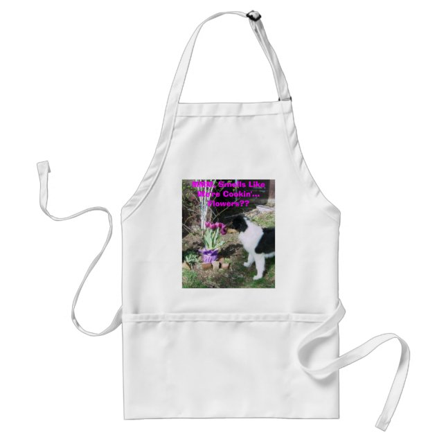 MMM, Smells Like We're cookin'... Adult Apron (Front)