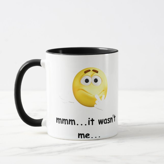 mmmm..It wasn't me mug (Left)