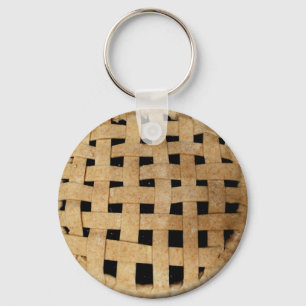 Mmmm Pie Funny Dessert Keychain
