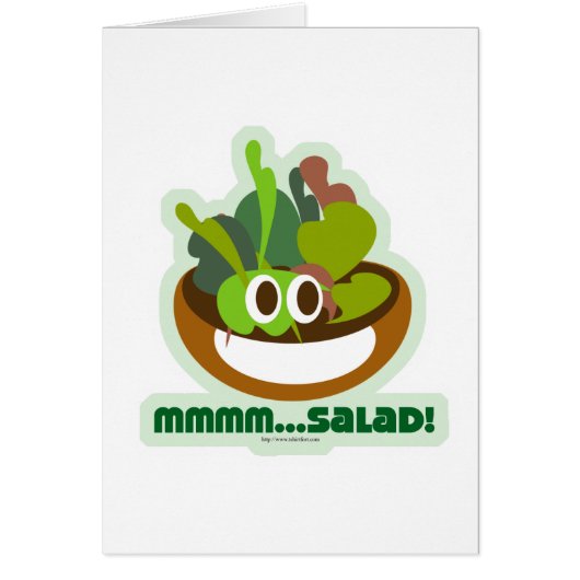 Mmmm Salad Cards (Front)