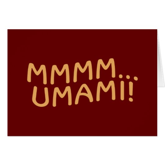 Mmmm Umami Cards (Front Horizontal)