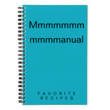 Mmmmanual recipe book